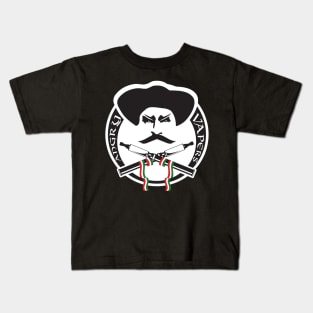 Angry vaper with ribbon Kids T-Shirt